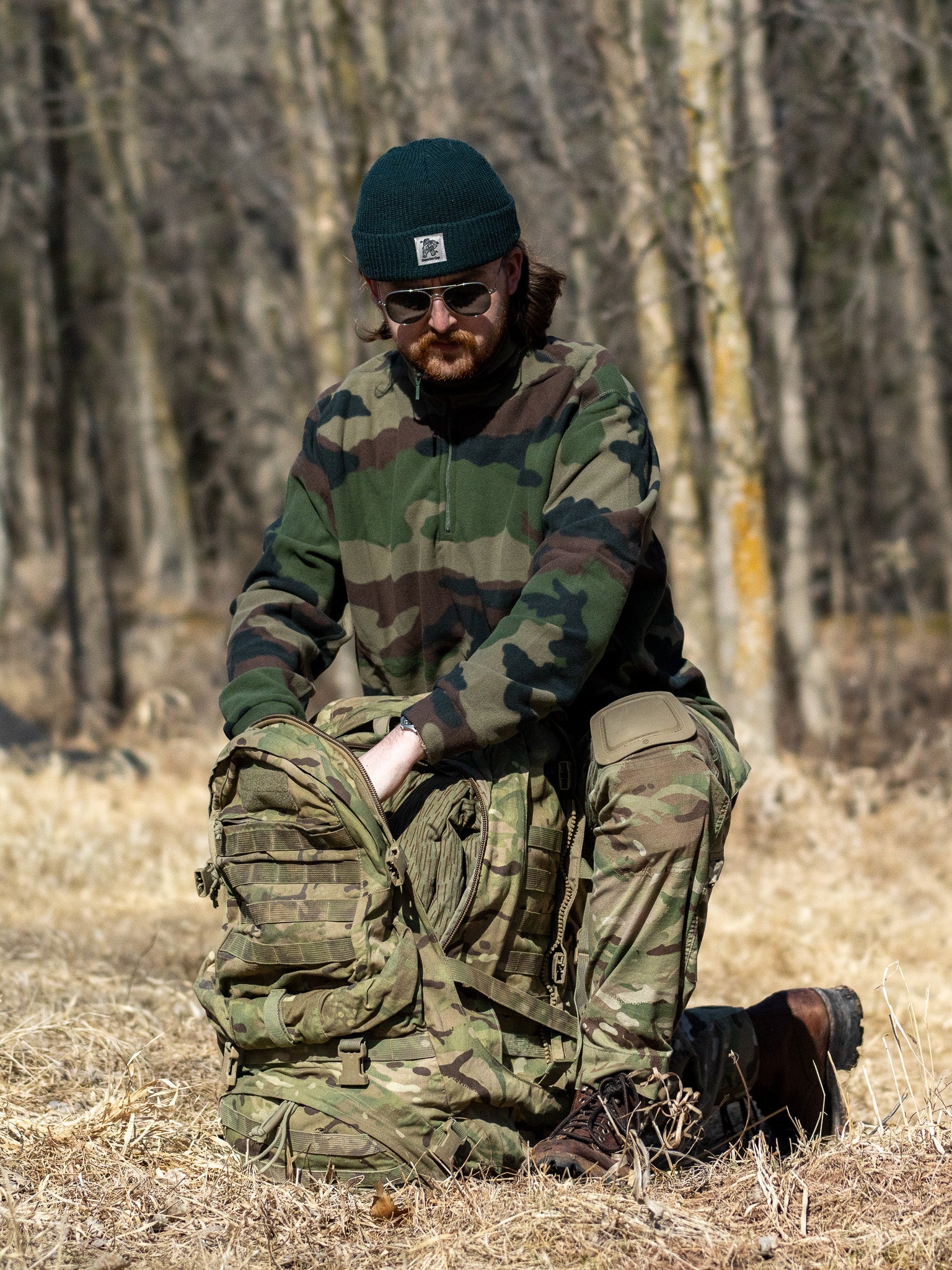Unissued French CCE Woodland Fleece - We The Collective