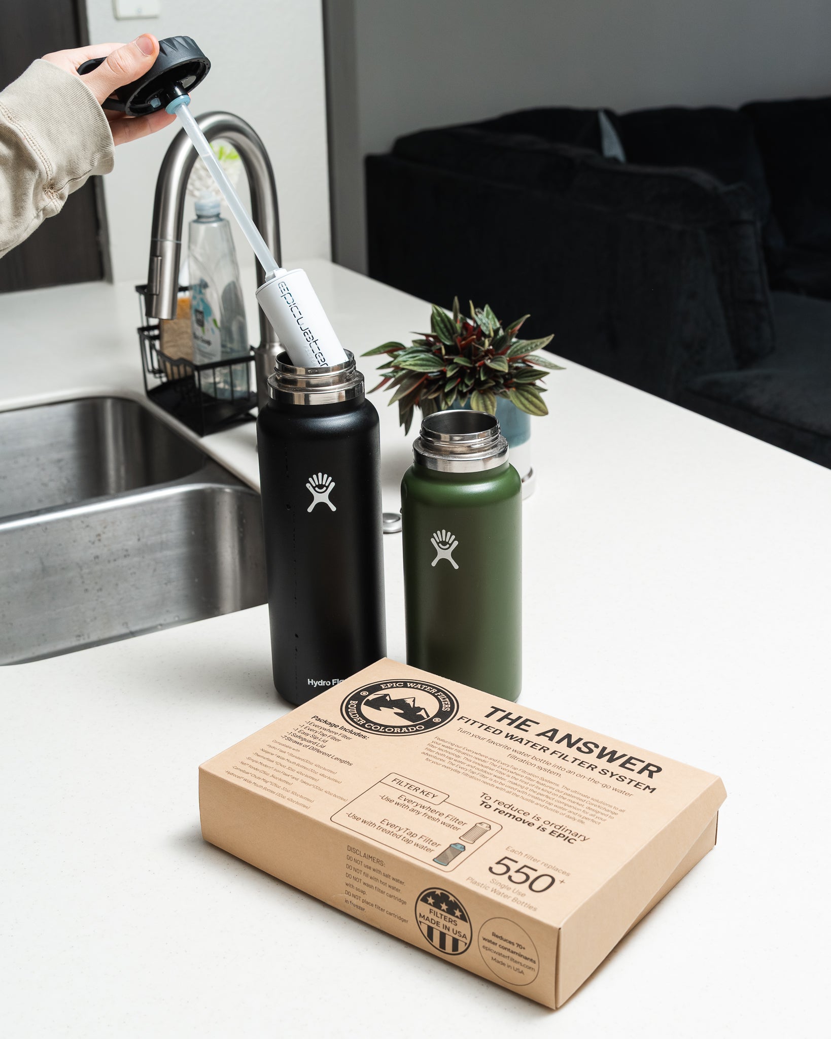 The Answer 2.0 | Compatible With Hydro Flask, Nalgene, and More! - OVERLANDERS Outfitter