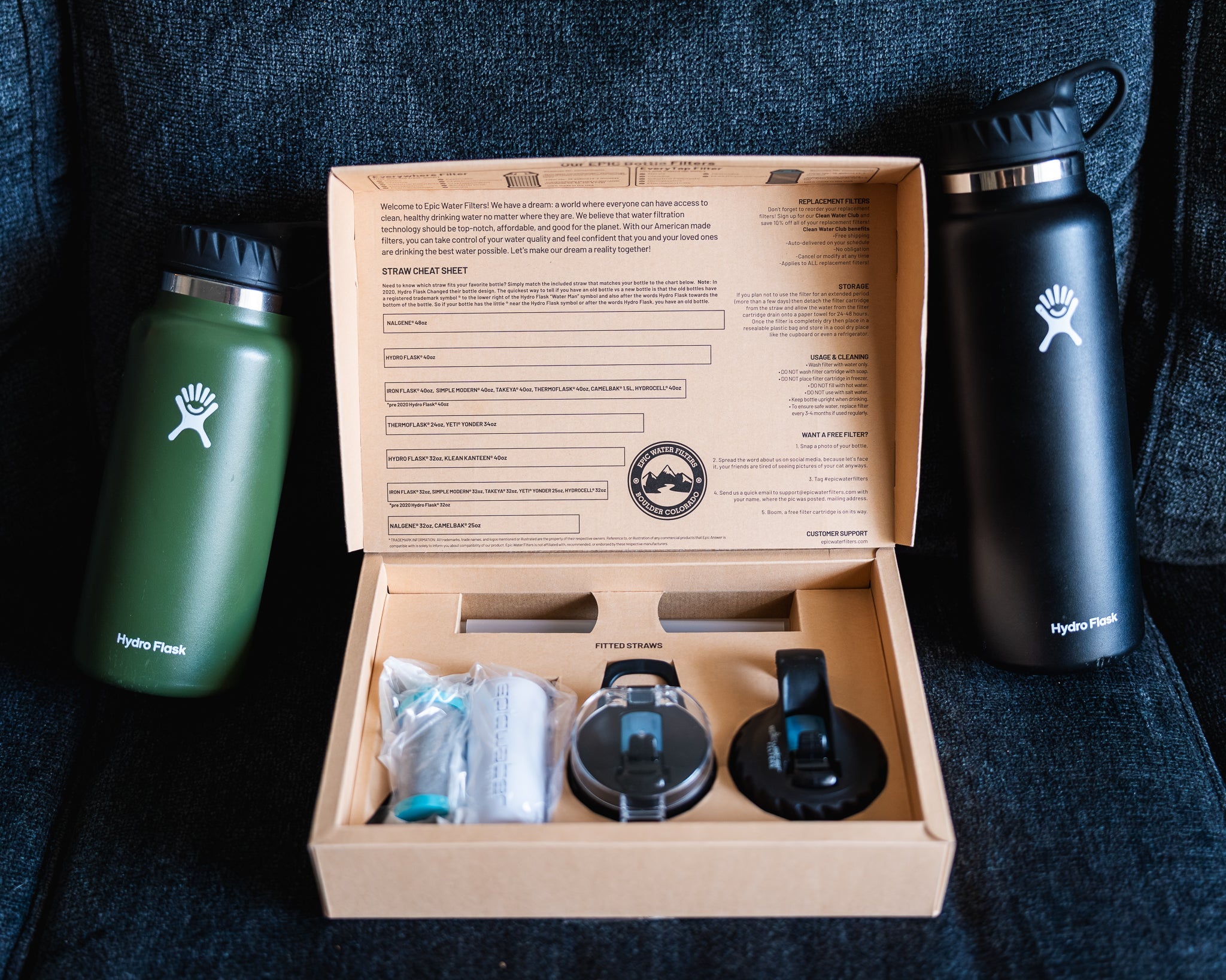 The Answer 2.0 | Compatible With Hydro Flask, Nalgene, and More! - OVERLANDERS Outfitter
