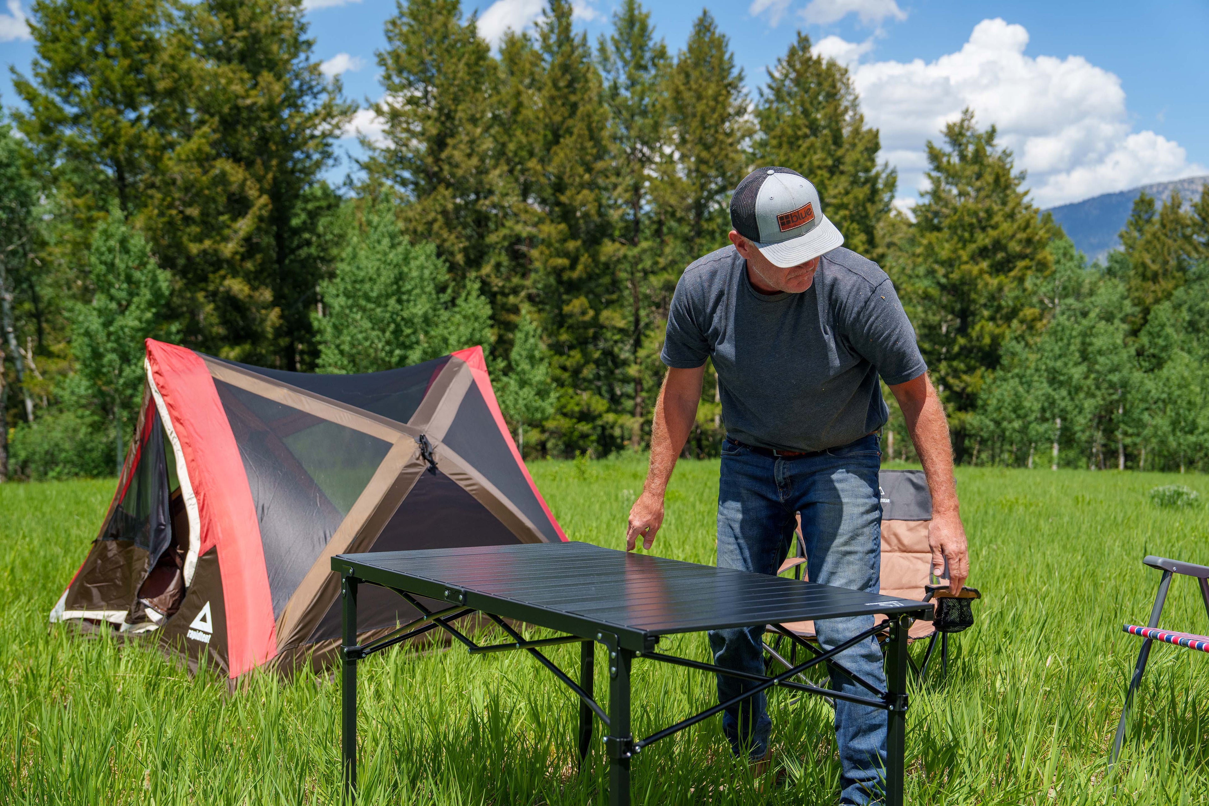 Heavy Duty Roll Top Table - OVERLANDERS Outfitter