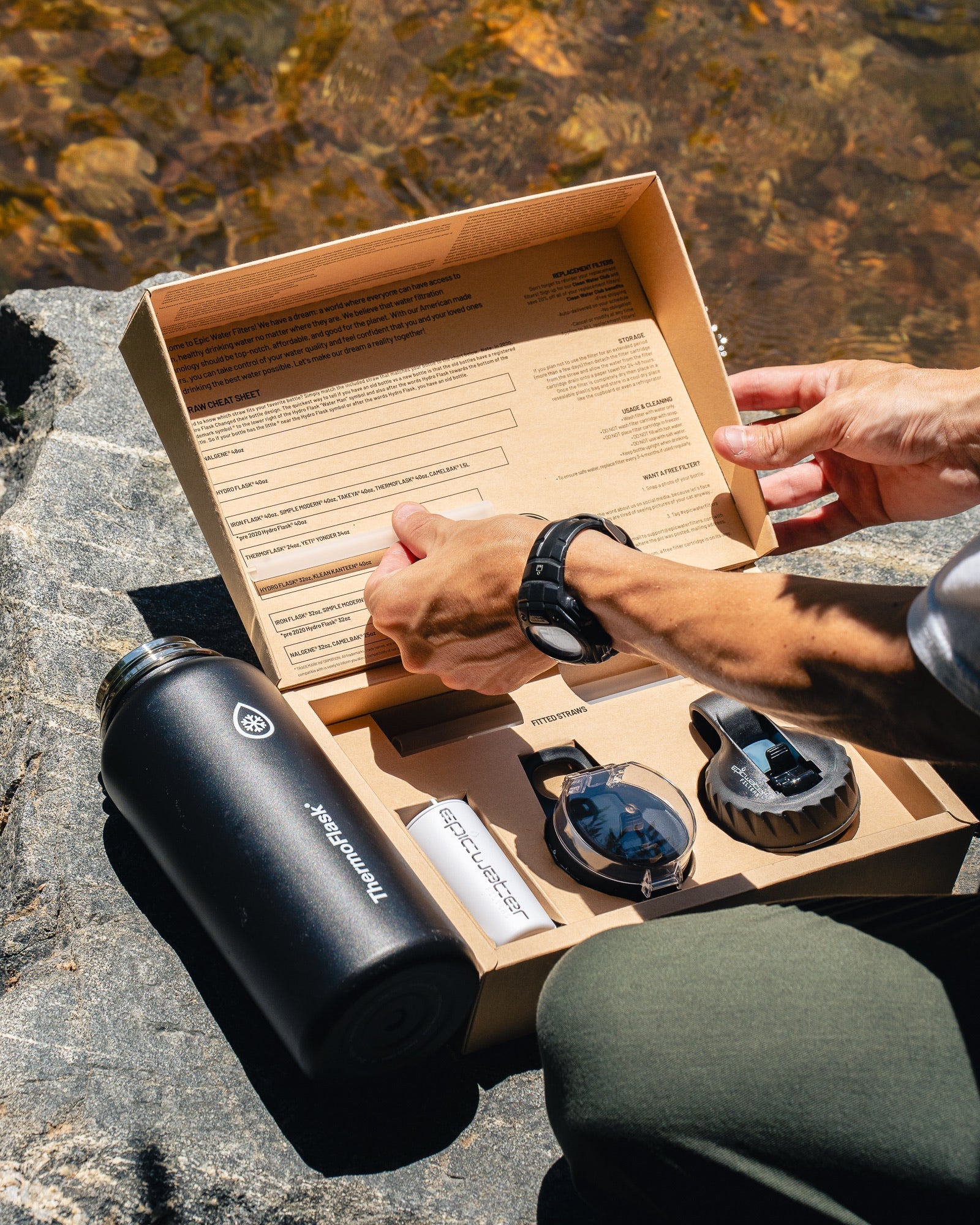 The Answer 2.0 | Compatible With Hydro Flask, Nalgene, and More! - OVERLANDERS Outfitter