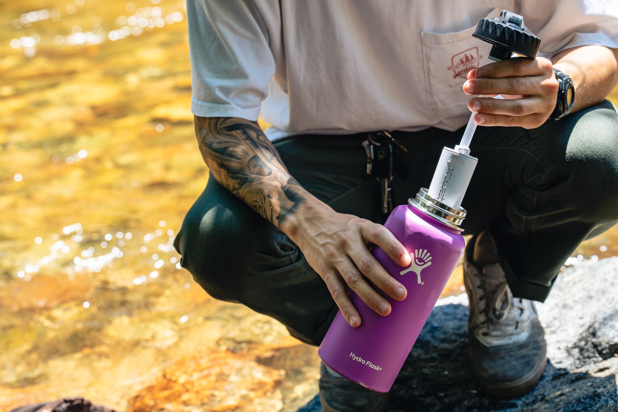 The Answer 2.0 | Compatible With Hydro Flask, Nalgene, and More! - OVERLANDERS Outfitter