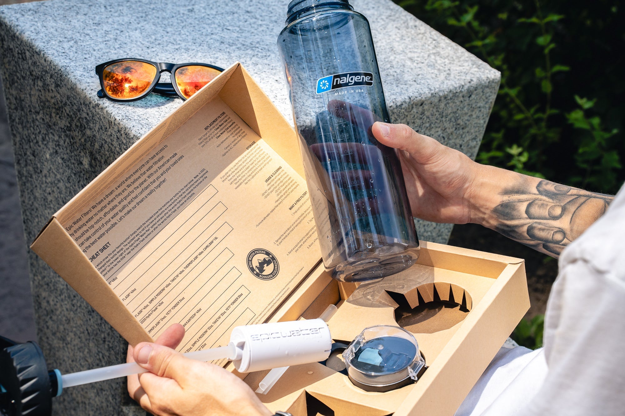 The Answer 2.0 | Compatible With Hydro Flask, Nalgene, and More! - OVERLANDERS Outfitter