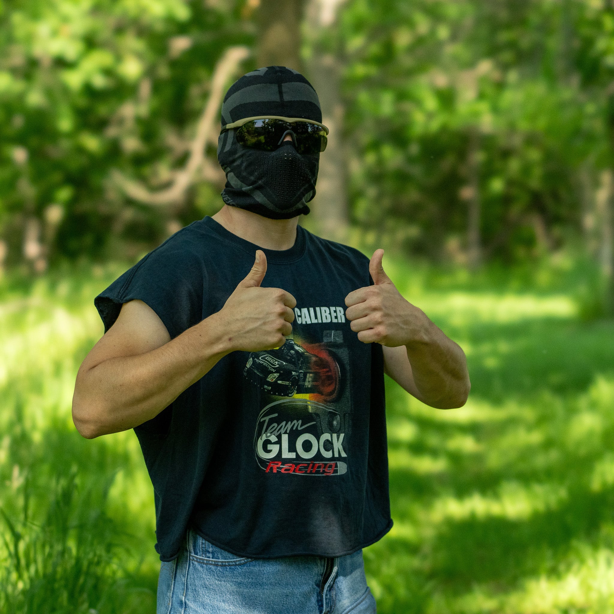 SwissEye® Raptor ballistic sunglasses with a sleek design and tinted lenses, showcasing sturdy frames and stylish look.