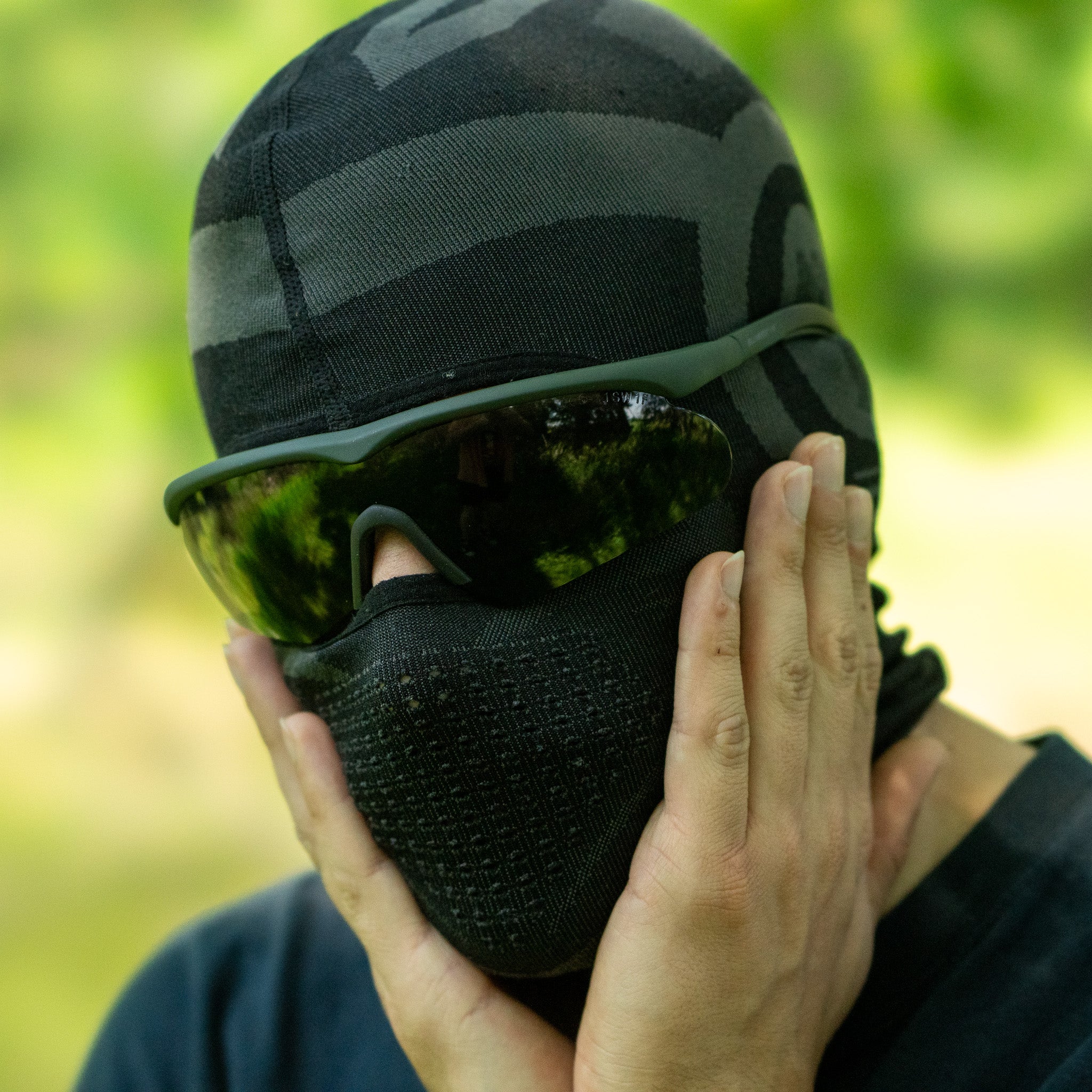 SwissEye® Raptor ballistic sunglasses with dark lenses and durable frame, ideal for outdoor activities and protection.
