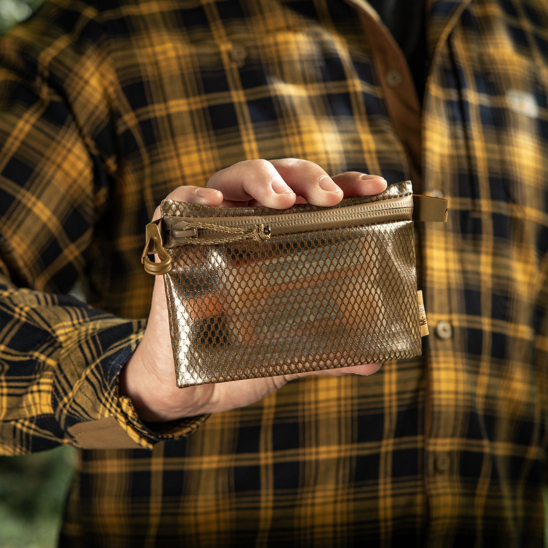 M-Tac Zip Pocket Organizer Set Elite featuring multiple compartments in a compact design for efficient organization.