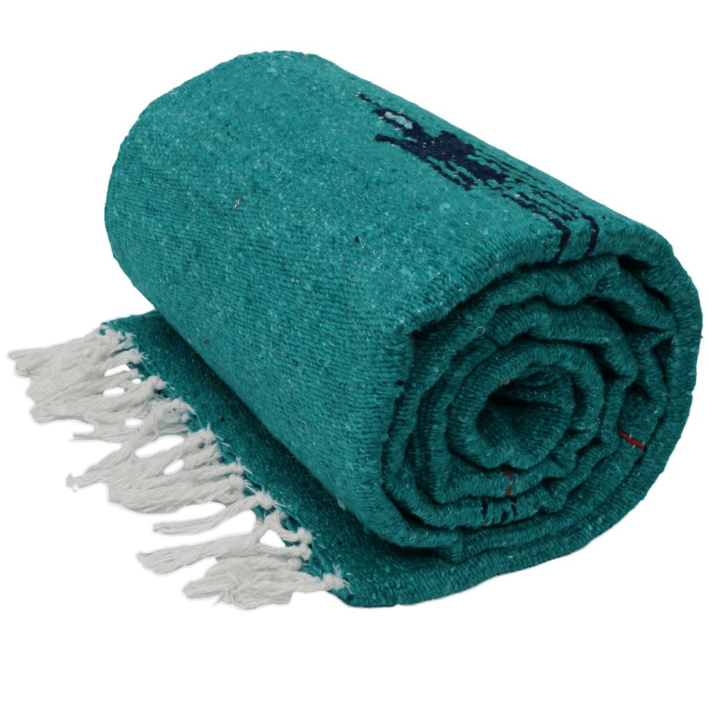 Turquoise Green Baja Thunderbird Blanket - OVERLANDERS Outfitter
