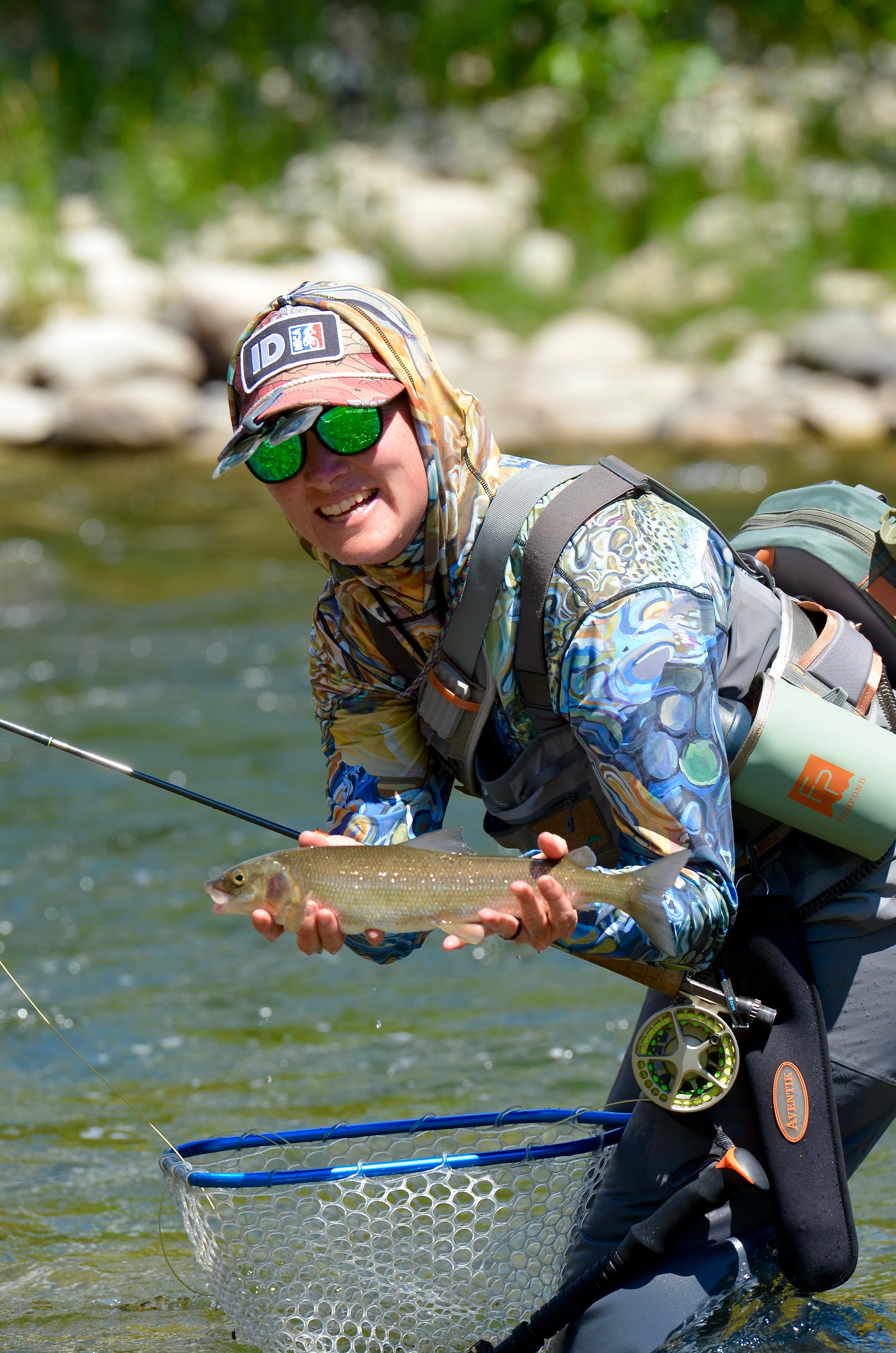 Magic Waters Rainbow Trout Graphic Fishing Hoodie - OVERLANDERS Outfitter