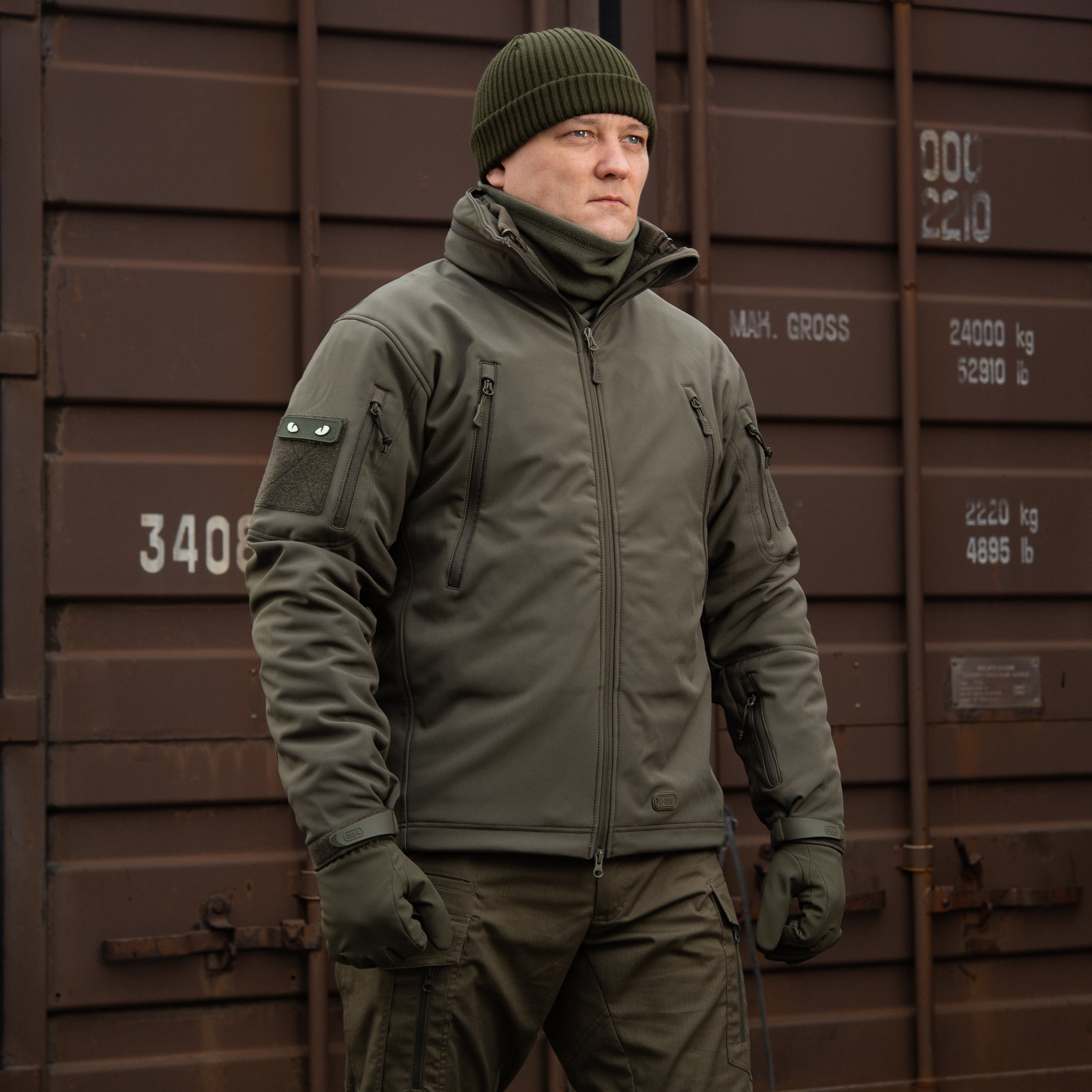 M‑Tac Softshell Tactical Jacket with Fleece Liner - We The Collective