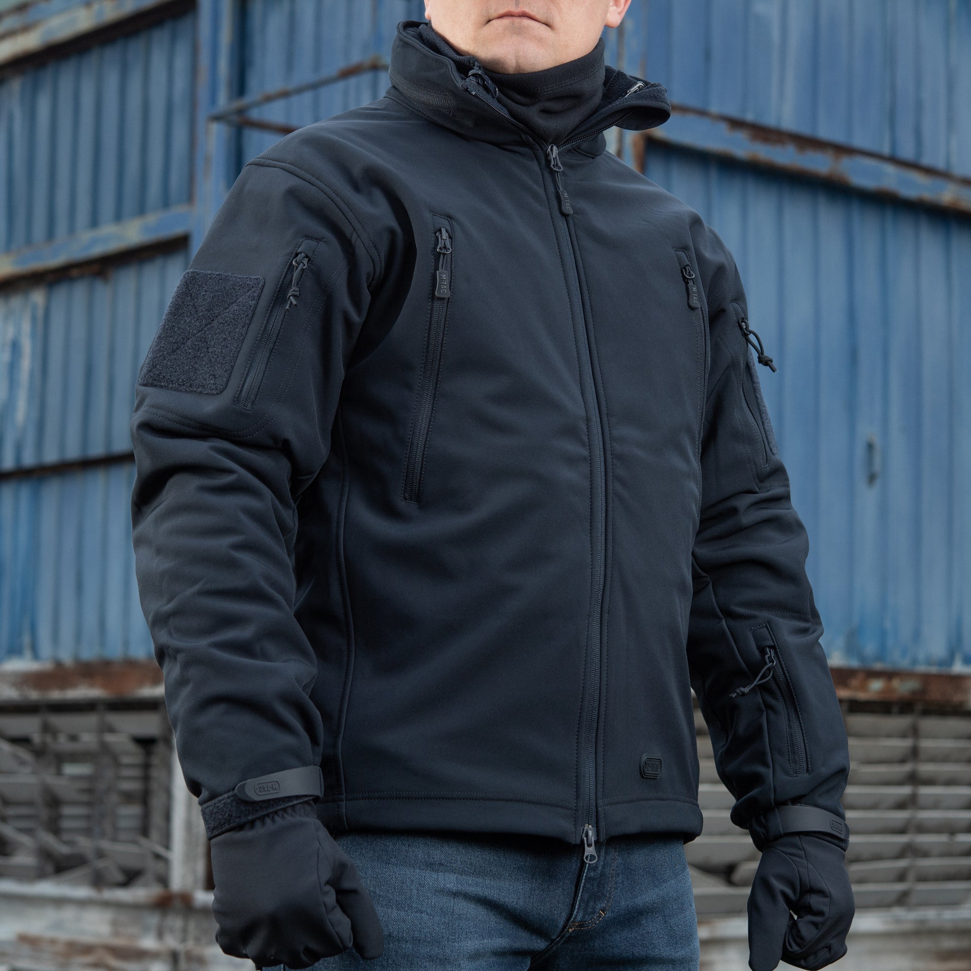 M‑Tac Softshell Tactical Jacket with Fleece Liner - We The Collective