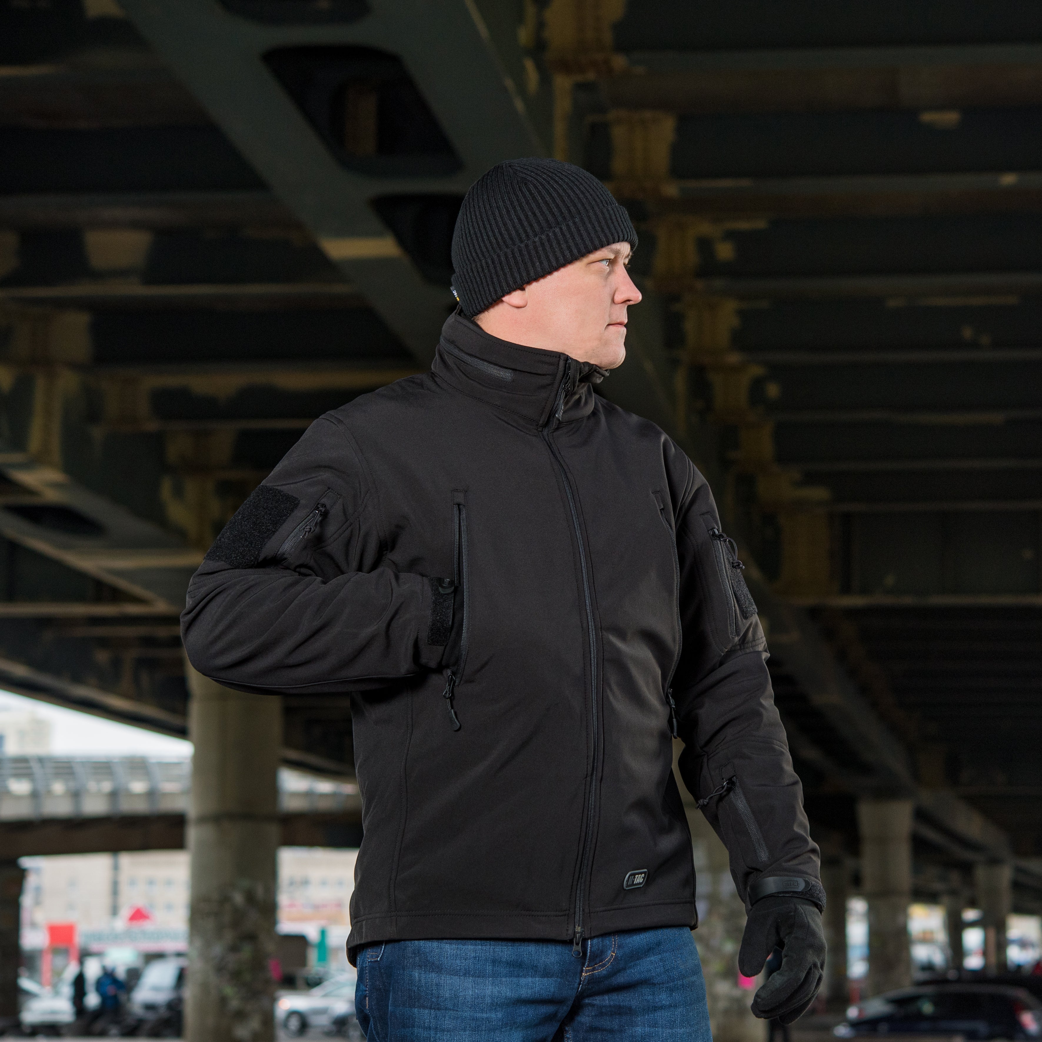 M‑Tac Softshell Tactical Jacket with Fleece Liner - We The Collective