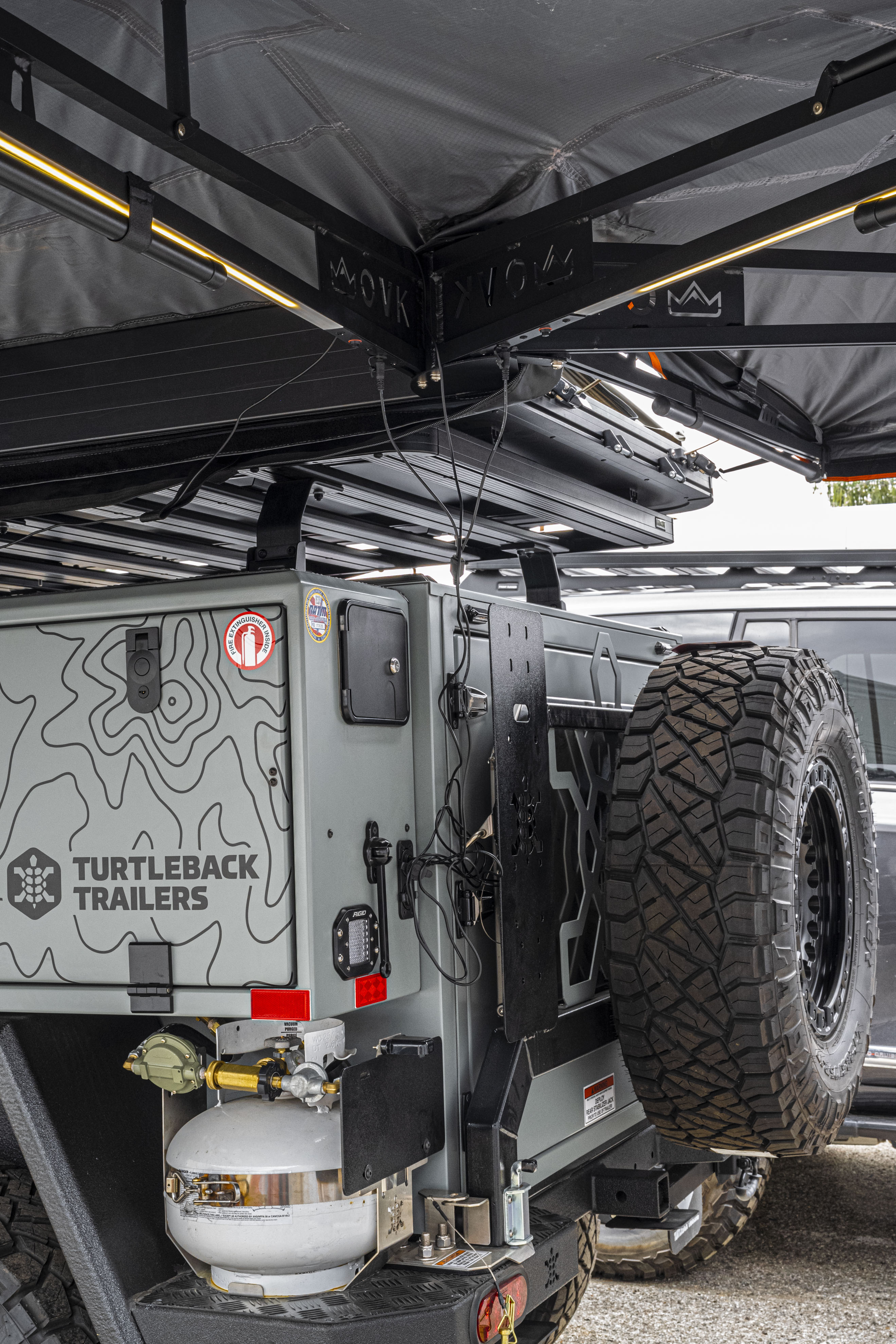 OVK 270 HD Awning Gen 2 w/wc lights - OVERLANDERS Outfitter