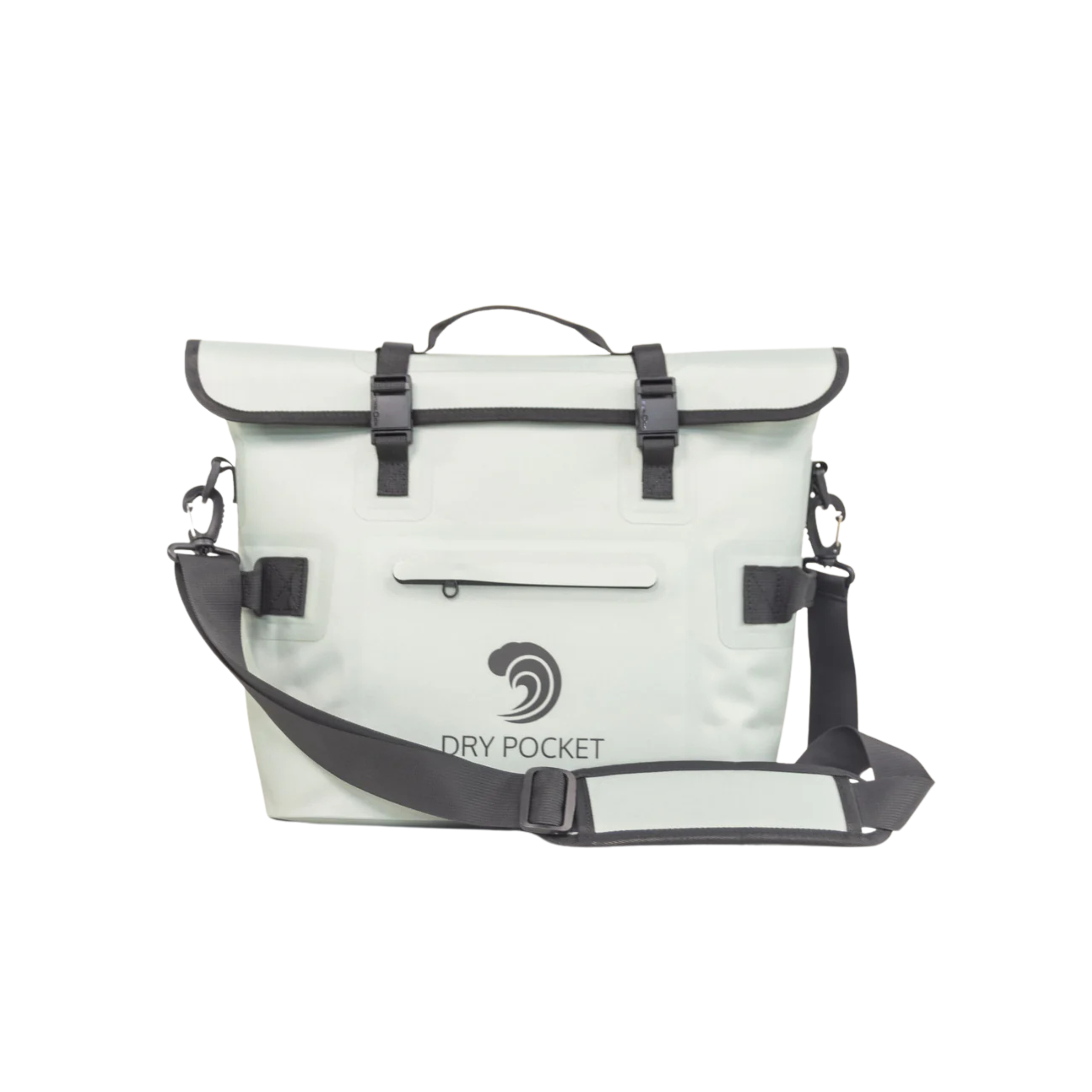 Waterproof floating cooler bag by Dry Pocket, featuring an auto sealing design for outdoor and water activities.