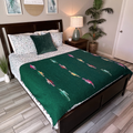 Dark Green Baja Thunderbird Blanket - OVERLANDERS Outfitter