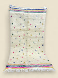 Moroccan Wool Berber Rug – Dihya Tribal Design with Fringe - We The Collective
