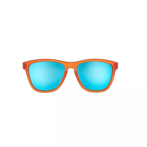 Rare Air Discs Donkey Goggles OG Premium sunglasses with clear frame and dark lenses, showcasing stylish eyewear accessory.