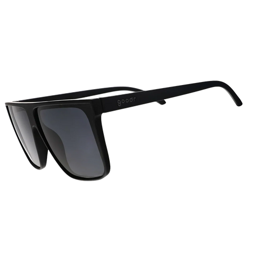 Rare Air Discs "Fashion Week Dropout" Fly G Premium Sunglasses with sleek black frame and tinted lenses.