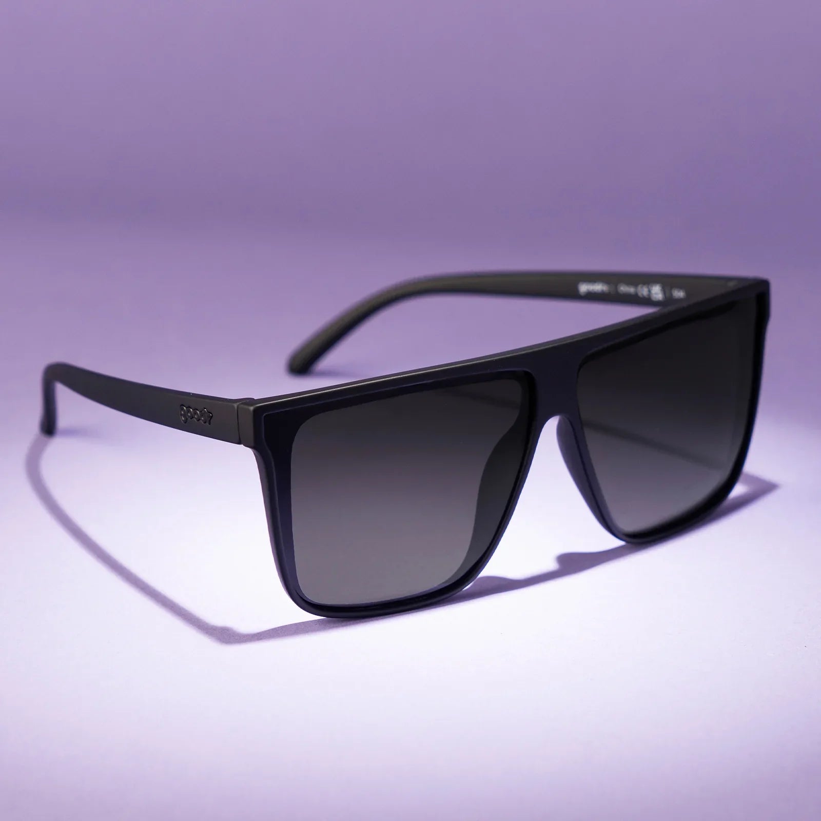 Rare Air Discs "Fashion Week Dropout" Fly G Premium Sunglasses with sleek black frames and tinted lenses.