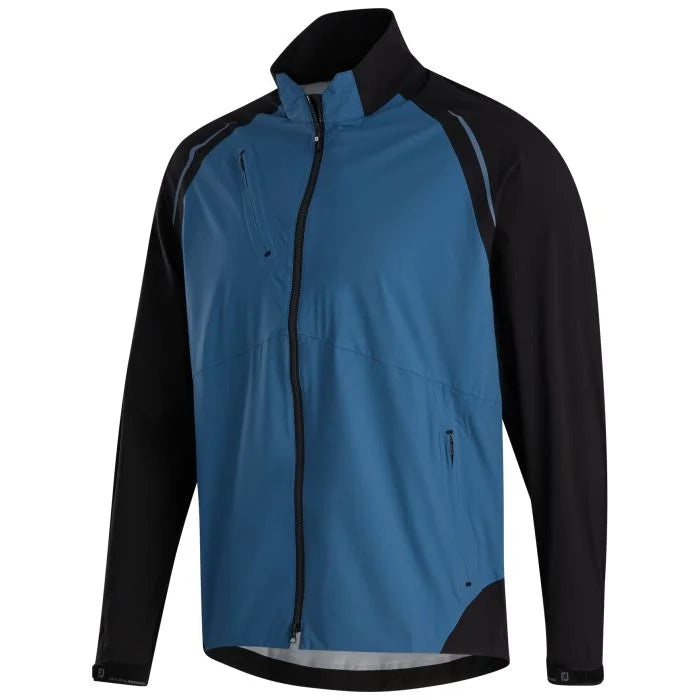 ParWestGolf DryJoys Select Rain Jacket, lightweight waterproof clothing for golfers, shown in a close-up image.