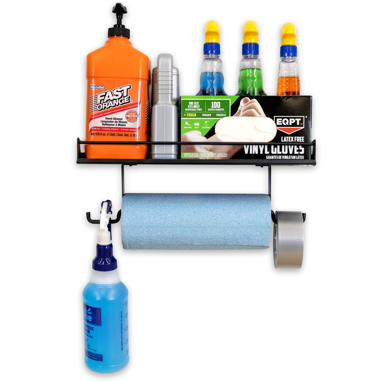 Quick Clean Paper Towel Holder and Wall Shelf - OVERLANDERS Outfitter