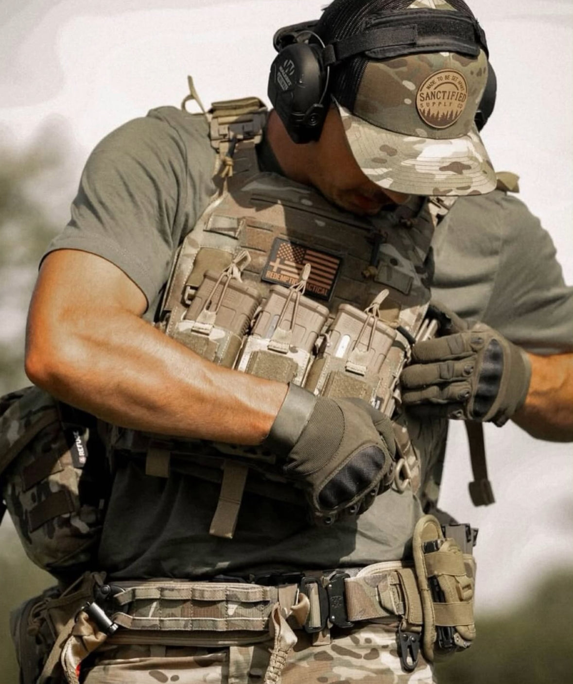 Redemption Tactical RT Crusader 2.0 armor kit with lightweight Level IV front and back 10x12 plates, full vest kit for protection.
