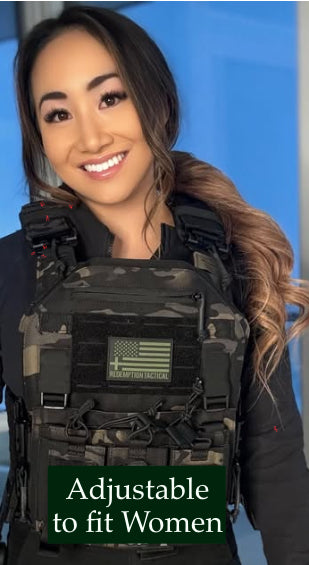 Redemption Tactical CRUSADER 2.0® V4 ARMOR FULL KIT COMBO PACKAGE LIGHTWEIGHT LEVEL IV  (2) 10x12 Front/Back Plates (2) 6x8 Side Plates (Level IV) - We The Collective