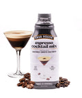 Java House Cold Brew Espresso Martini Mix in 32oz bottle, featuring rich coffee flavor for cocktails.