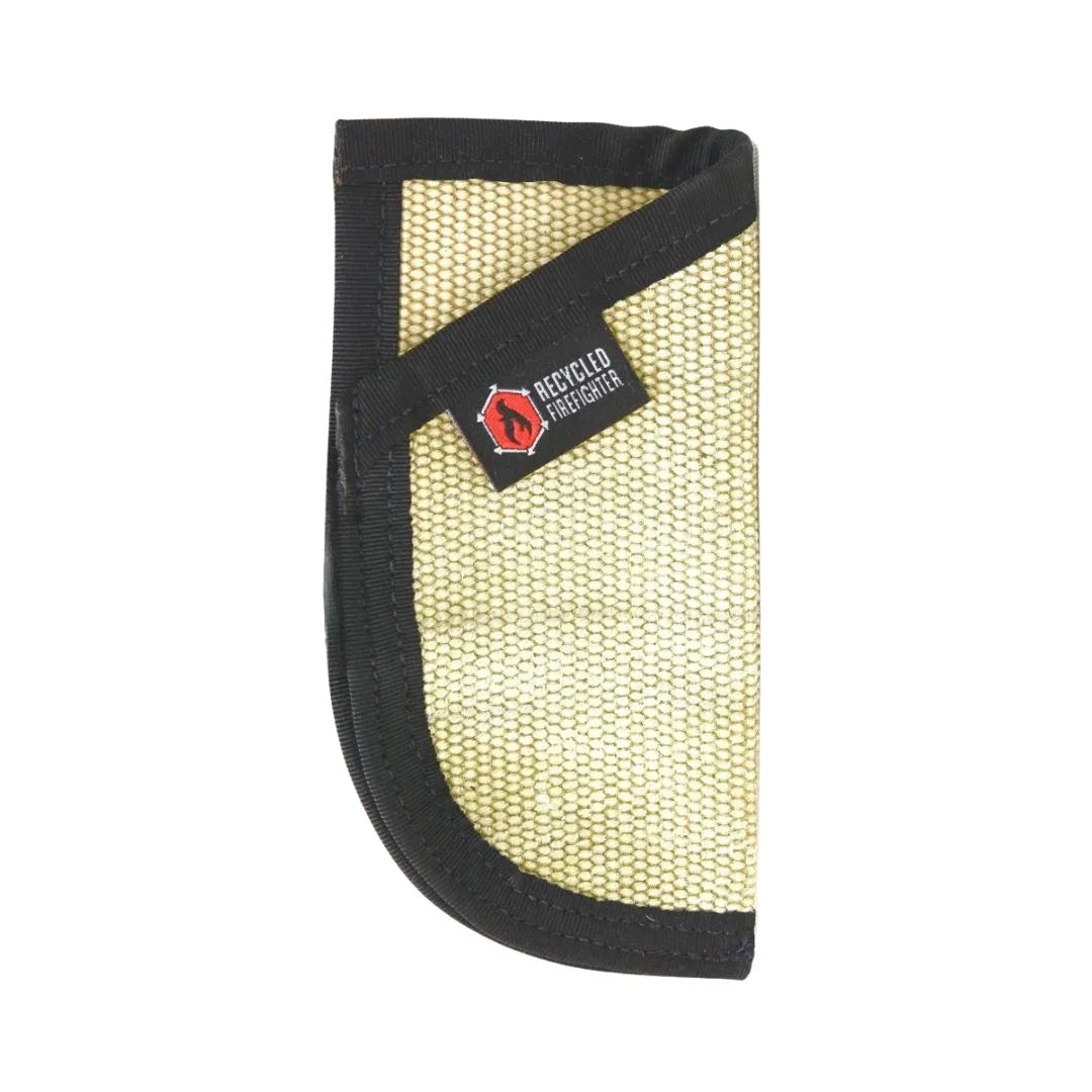 Recycled Firefighter EDC Pocket Caddy in grey and black, showcasing durable design and multiple storage compartments.