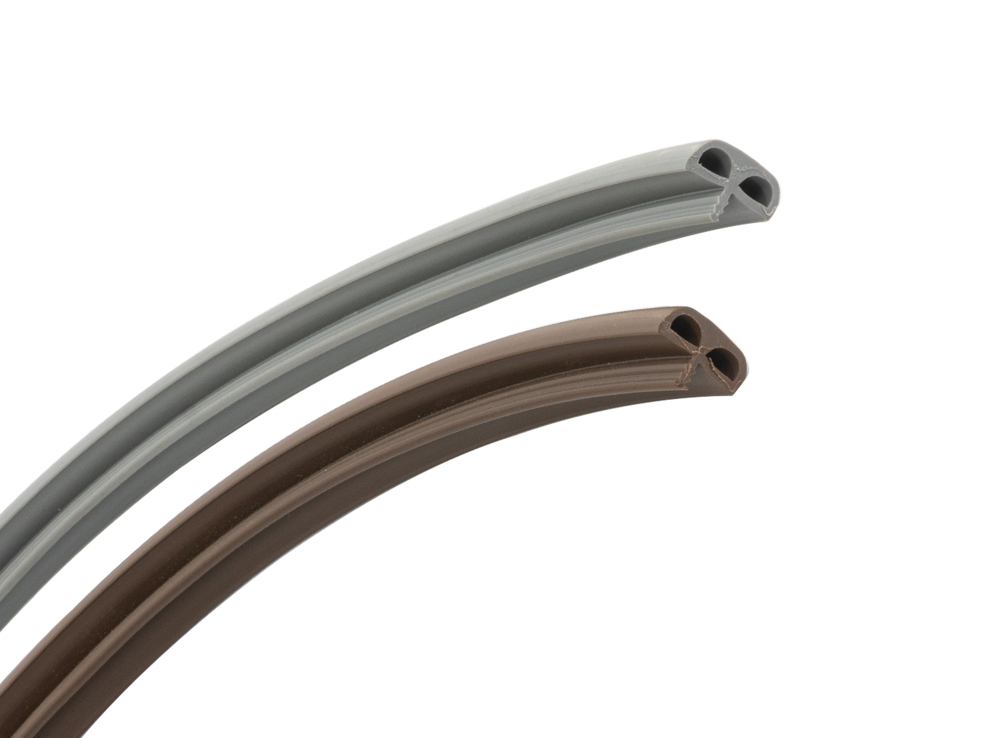 GoWesty Vanagon Westfalia cabinetry edge molding, 25 feet, showing the curved wooden trim for interior cabinetry finishing.