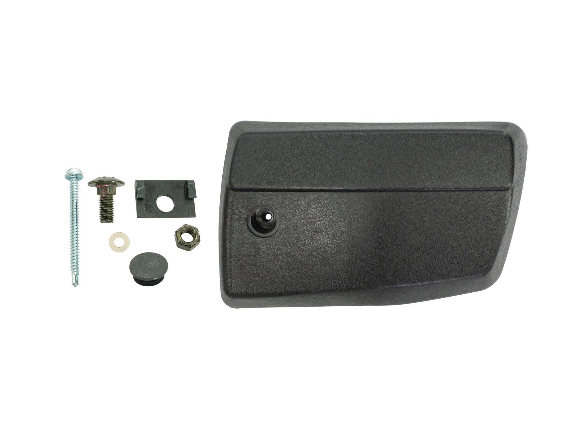 GoWesty bumper end cap kit with black plastic end caps for vehicle bumper repair or replacement.