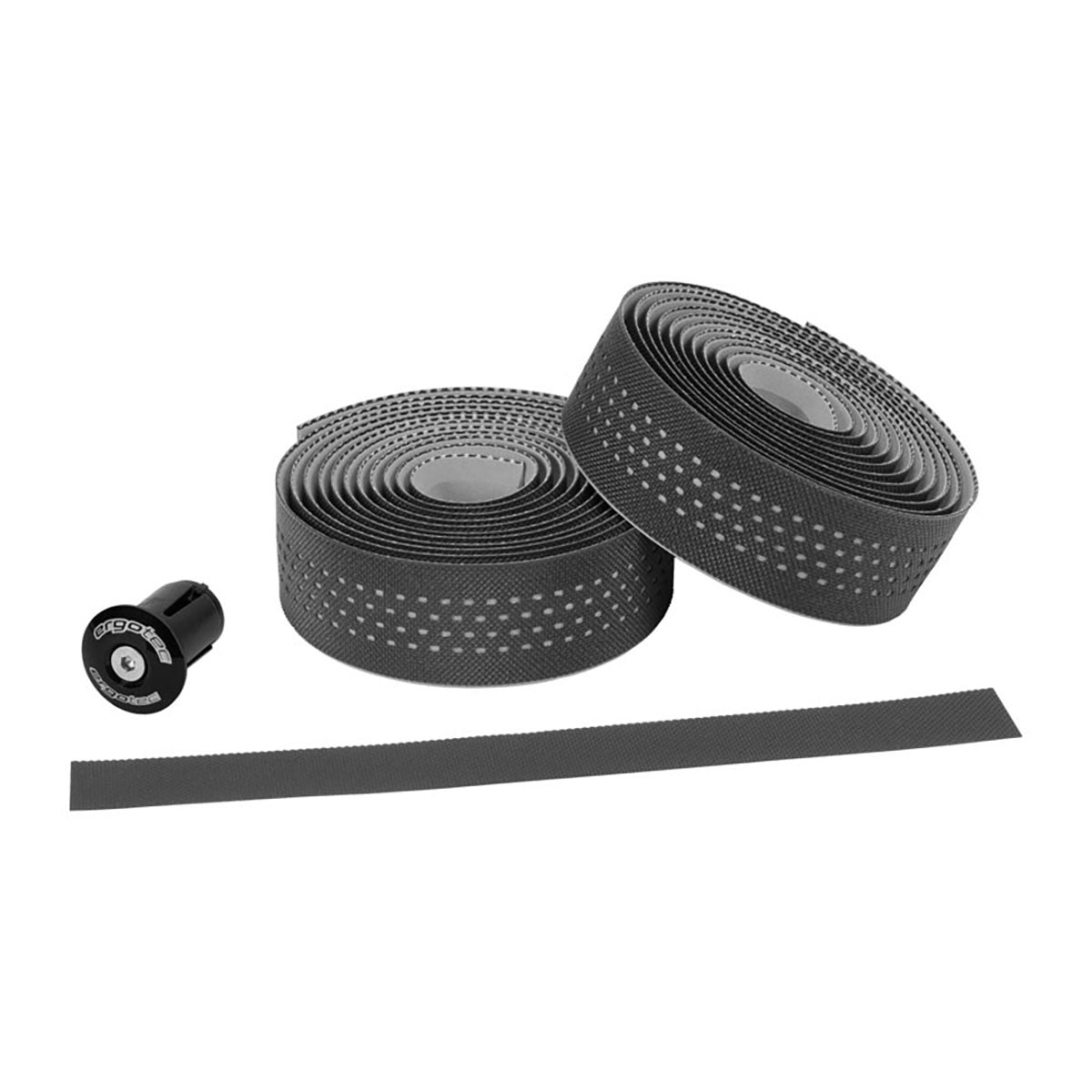 ZEITBIKE Ergotec Sanremo tape grips on bicycle handlebars, showing textured surface and branding details.