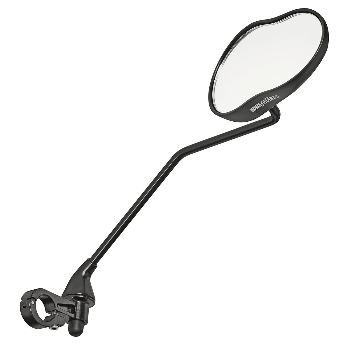 Ergotec Mirror M-99LV (Longarm, Big Mirror, Right-Side Installation | Black Sandblasted) - OVERLANDERS Outfitter