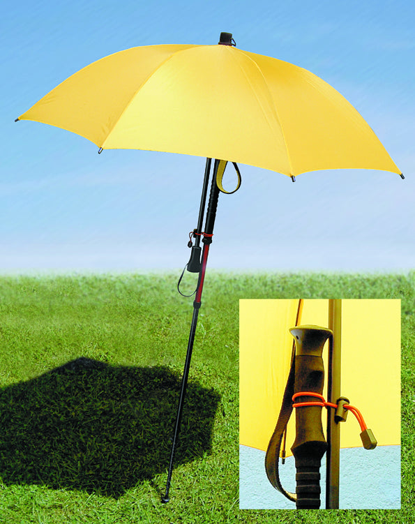 Umbrella Holder-Set – Universal, Weatherproof Mount for Trekking Umbrellas or Poles | Easily Attaches to Backpack Straps for Hands-Free Hiking and Outdoor Adventures - OVERLANDERS Outfitter