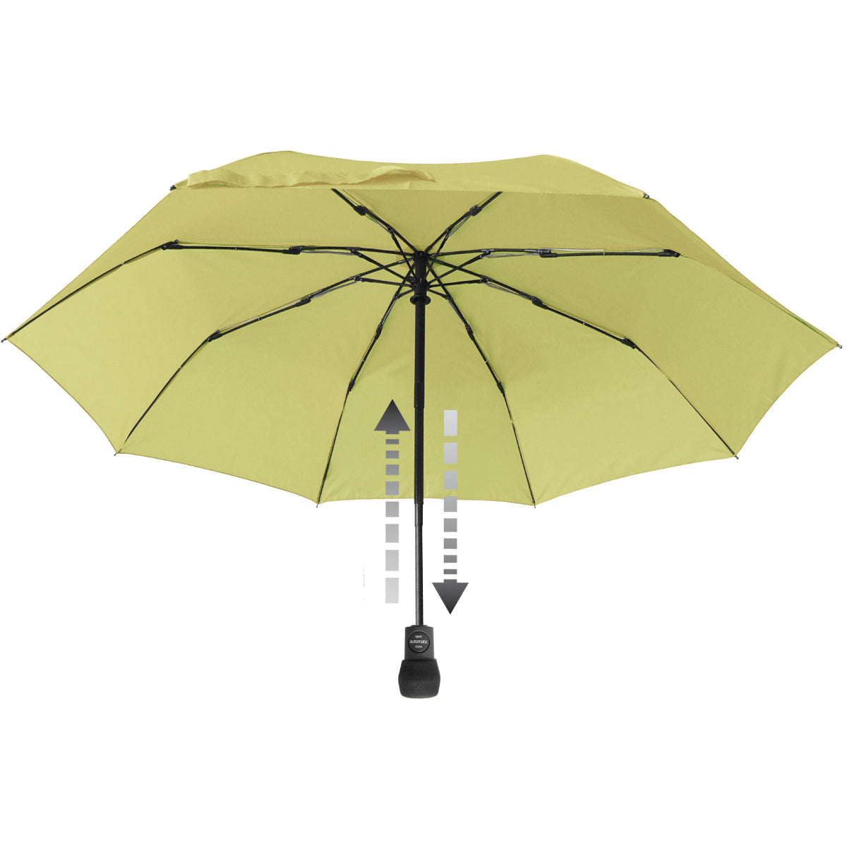 EuroSCHIRM USA Light Trek automatic hiking umbrella with windproof frame, floating compass, and backpack carry case.