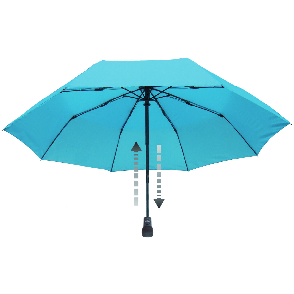 EuroSCHIRM USA Light Trek automatic hiking umbrella with windproof frame, floating compass, and carry case, lightweight and durable.