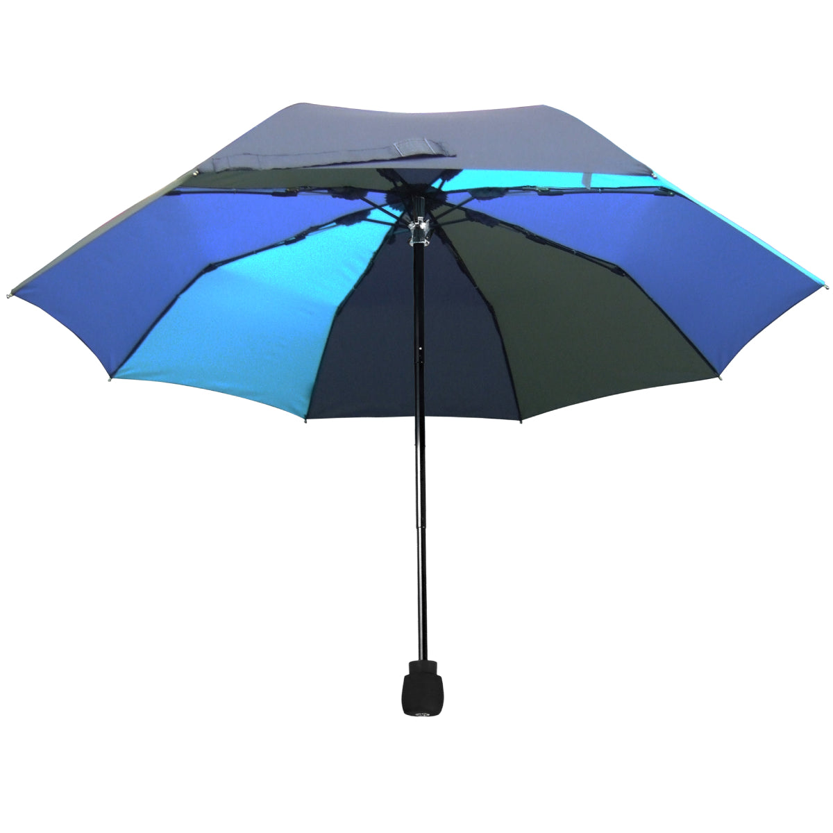 EuroSCHIRM USA Light Trek trekking umbrella with glass fibre frame, compact, lightweight, and durable for hiking rain and sun protection.