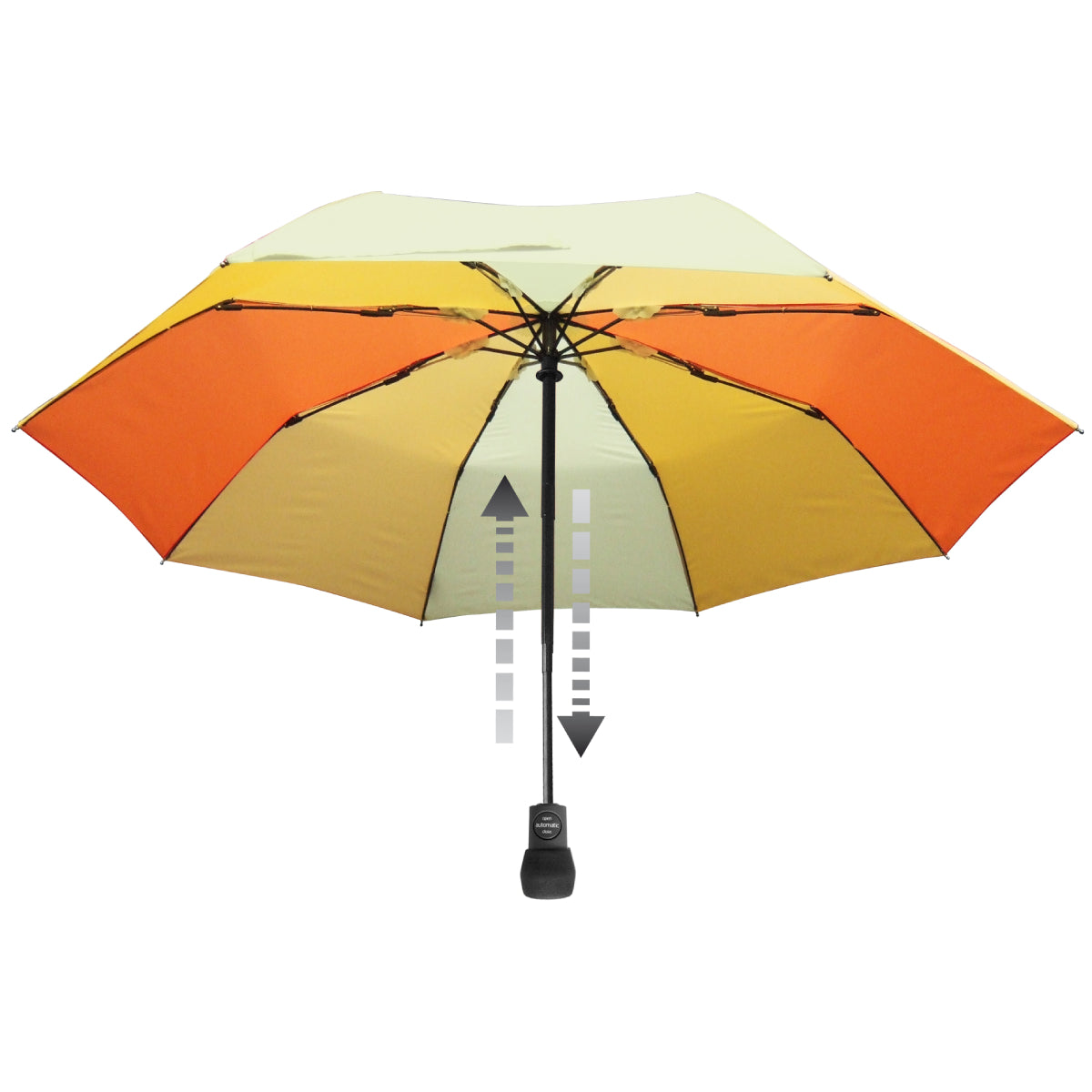 EuroSCHIRM USA Light Trek automatic hiking umbrella with windproof frame, floating compass, and backpack case, lightweight and durable.