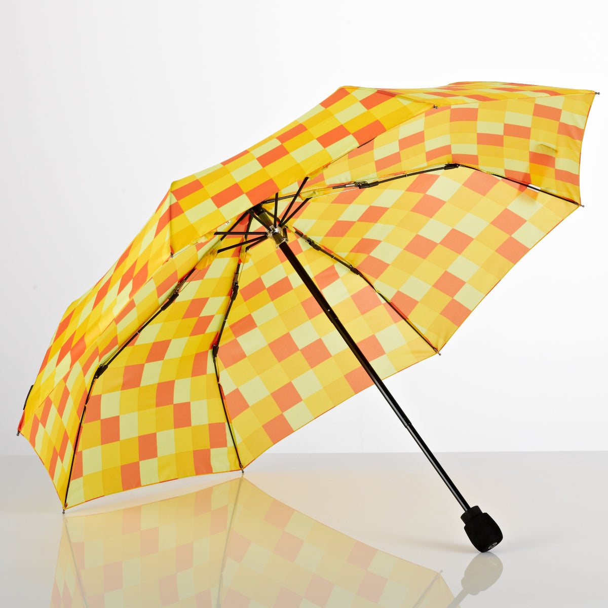 EuroSCHIRM USA light trekking umbrella with glass fiber frame, compact, durable, ideal for hiking rain and sun protection.