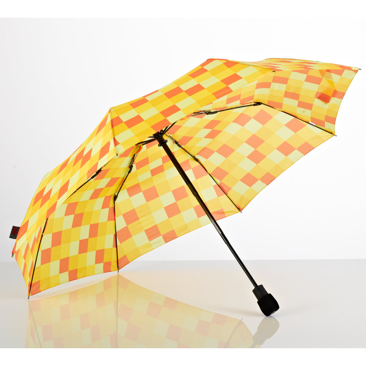 EuroSCHIRM USA Light Trek automatic hiking umbrella with windproof frame, floating compass, and backpack case, lightweight and durable.