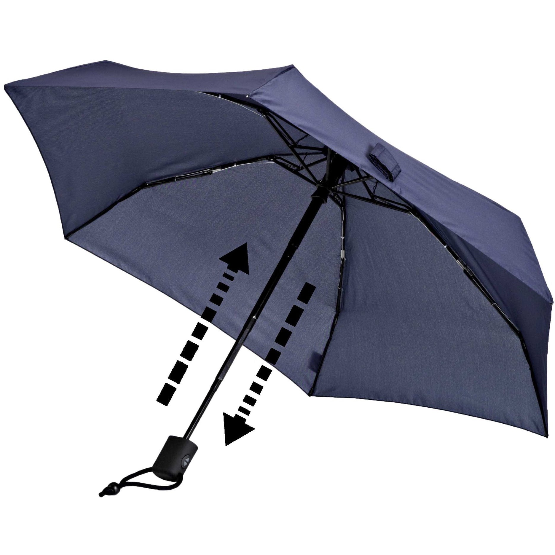 Dainty Automatic Trekking Umbrella – Ultra-Compact, Automatic Open/Close, Windproof Metal & Fiberglass Frame, Tear-Resistant Travel Canopy - OVERLANDERS Outfitter