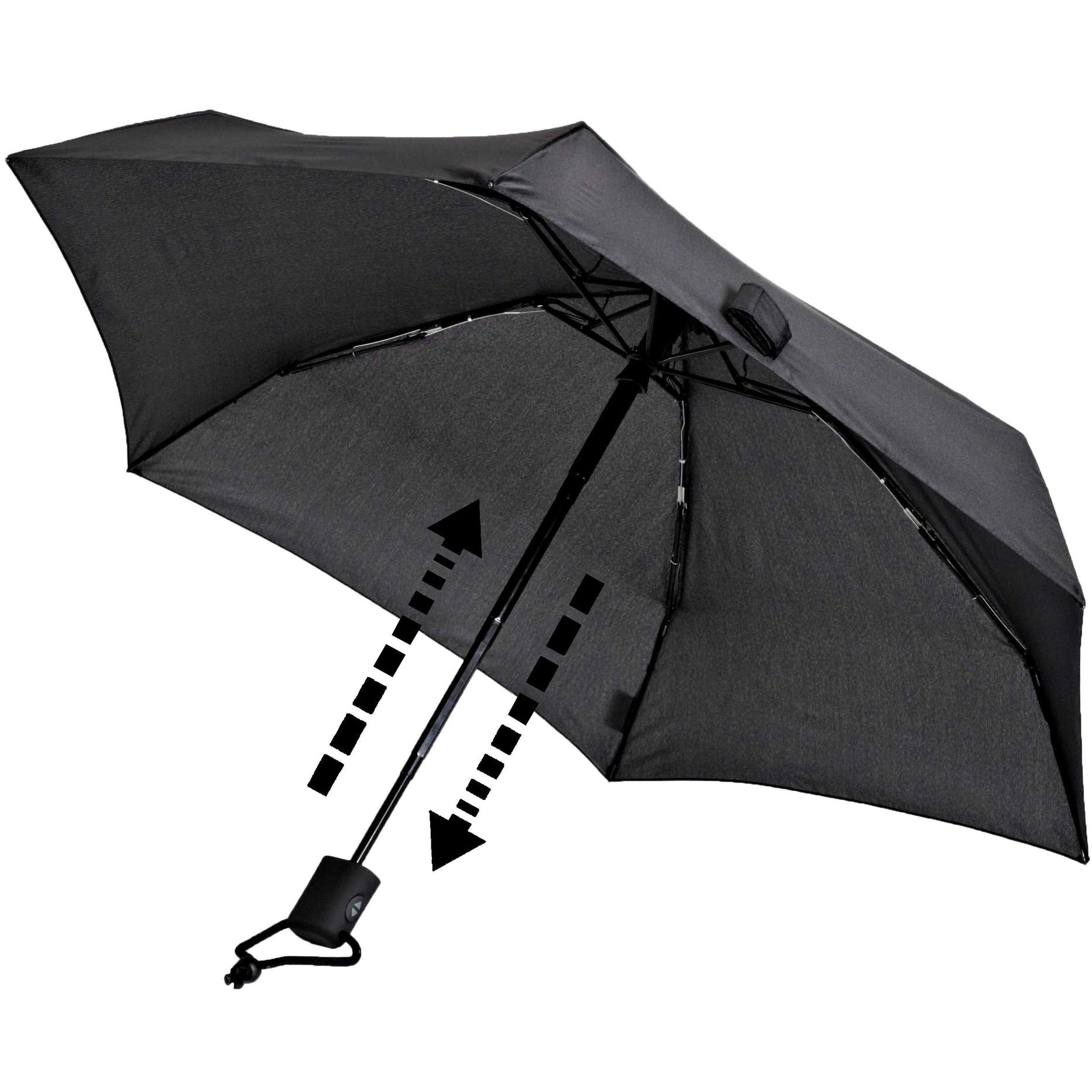 Dainty Automatic Trekking Umbrella – Ultra-Compact, Automatic Open/Close, Windproof Metal & Fiberglass Frame, Tear-Resistant Travel Canopy - OVERLANDERS Outfitter