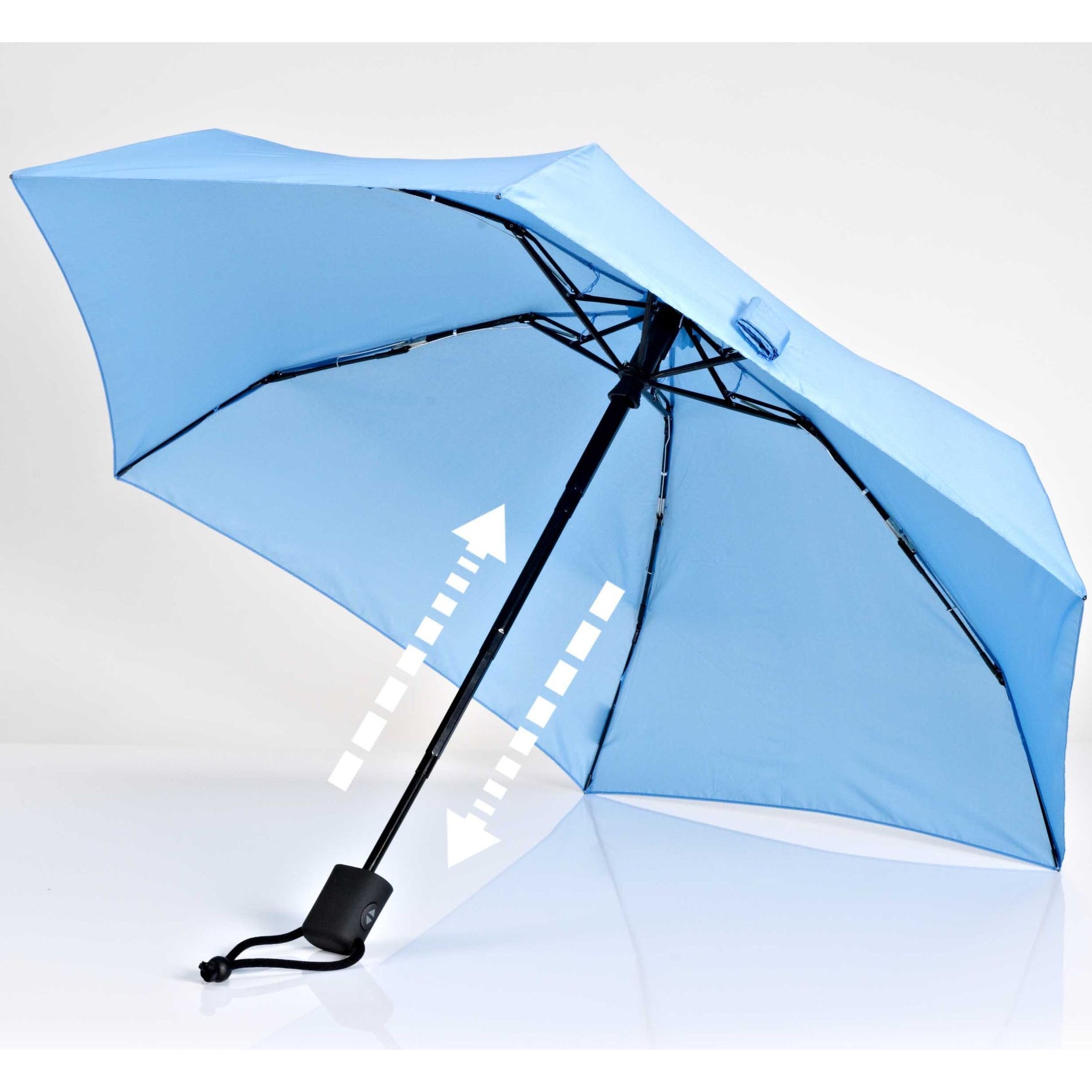 Dainty Automatic Trekking Umbrella – Ultra-Compact, Automatic Open/Close, Windproof Metal & Fiberglass Frame, Tear-Resistant Travel Canopy - OVERLANDERS Outfitter
