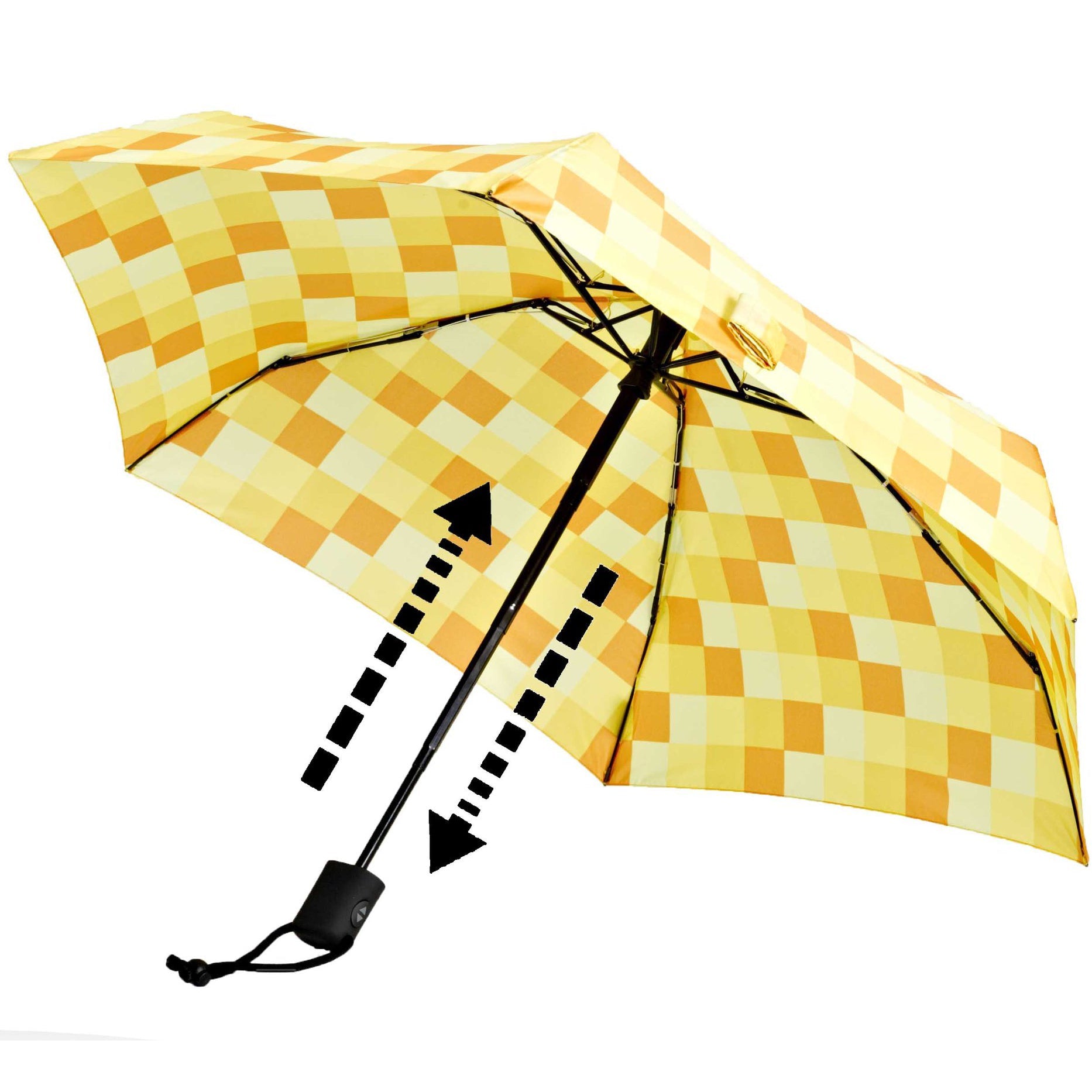 Dainty Automatic Trekking Umbrella – Ultra-Compact, Automatic Open/Close, Windproof Metal & Fiberglass Frame, Tear-Resistant Travel Canopy - OVERLANDERS Outfitter