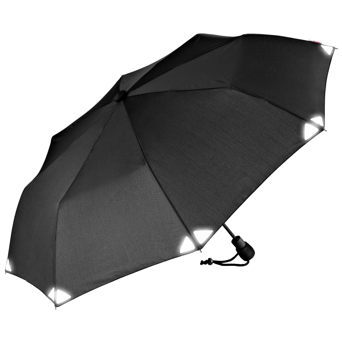 EuroSCHIRM USA Light Trek hiking umbrella with windproof frame, automatic open/close, floating compass, and backpack carry case.