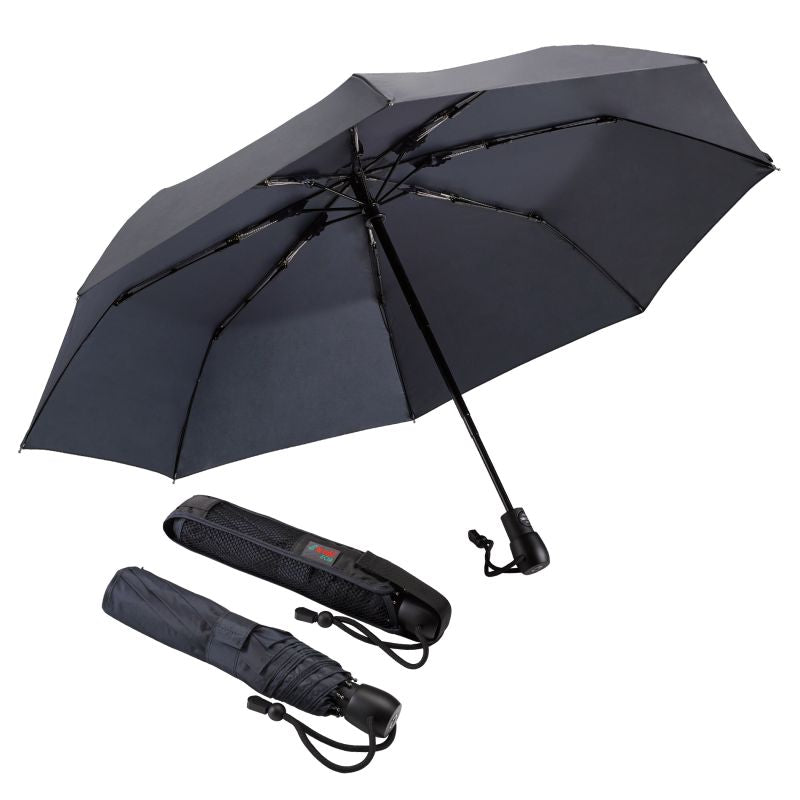 Light Trek ECO Hiking Umbrella – Eco-Friendly Recycled Canopy, Lightweight, UV Protection, Ultra-Stable, Compact Travel Design - OVERLANDERS Outfitter