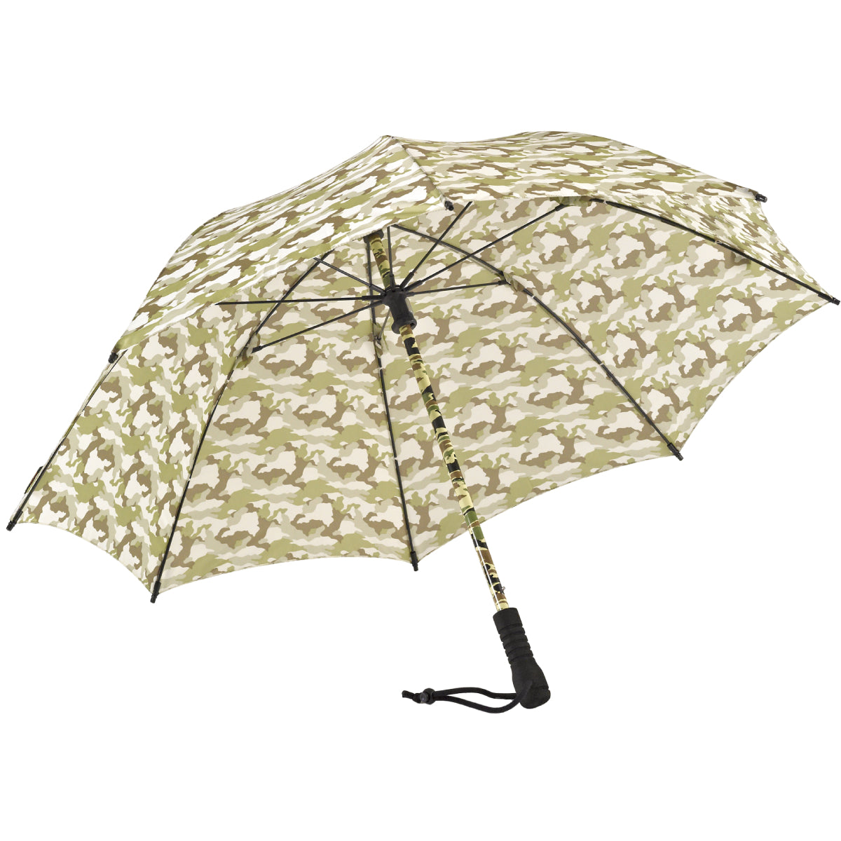 Swing Trekking Umbrella – Lightweight, Nearly Unbreakable Fiberglass Frame with Water-Repellent Canopy, UPF 50+ Sun Protection, and Comfortable EVA Handle - OVERLANDERS Outfitter