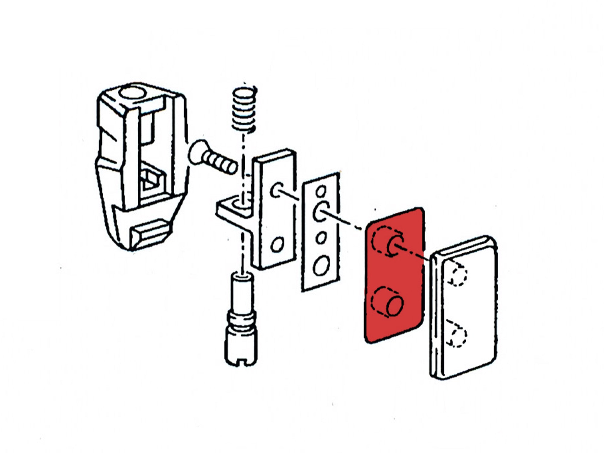 Gasket for Sliding Window Latch (Pack of 2) - OVERLANDERS Outfitter