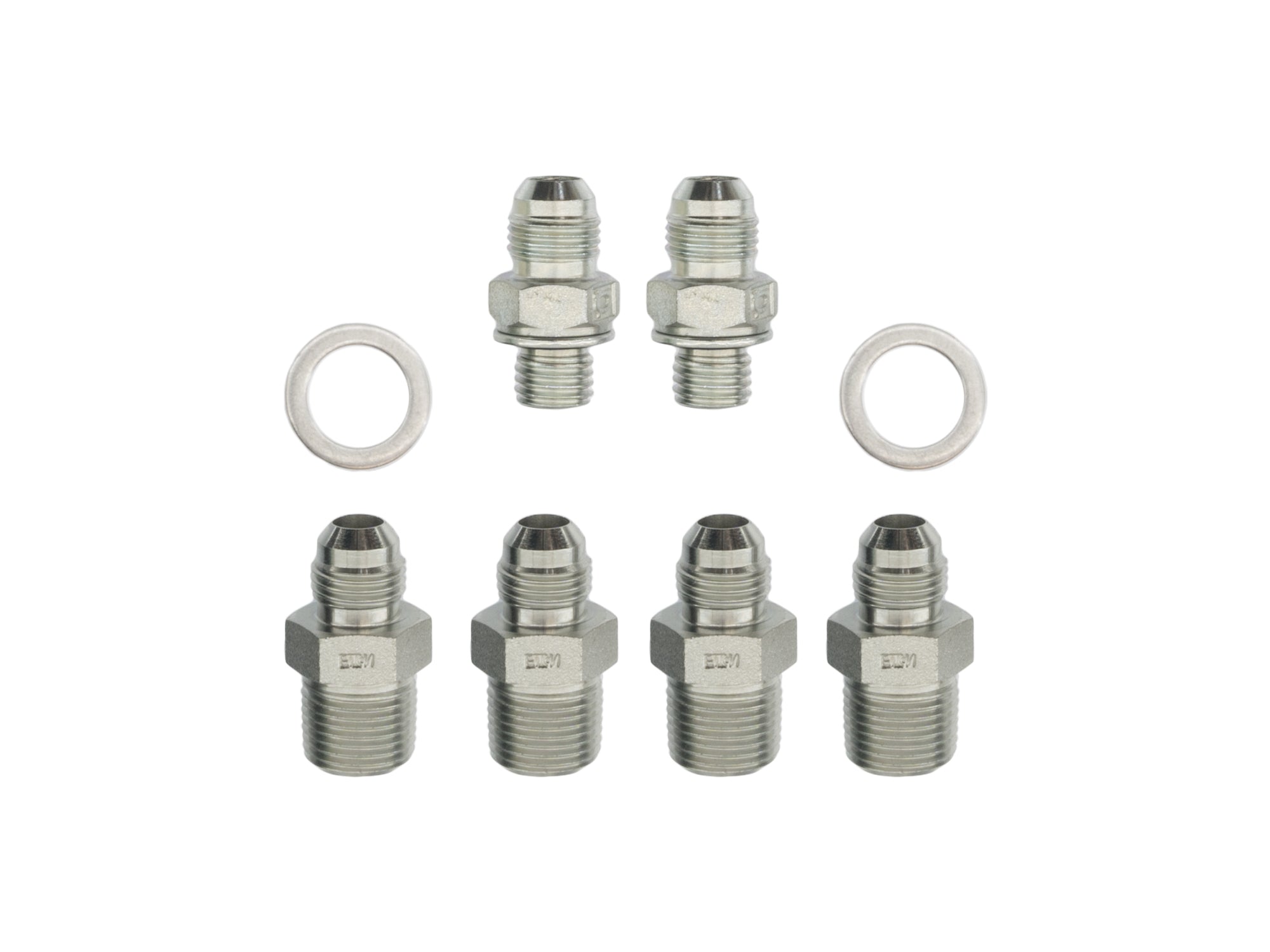 GoWesty external cooler kit for Eurovan automatic transaxle showing adapter fittings and cooling components.