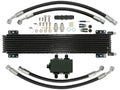 GoWesty external cooler kit for Eurovan automatic transaxle with new thermostat, includes hoses and mounting components.