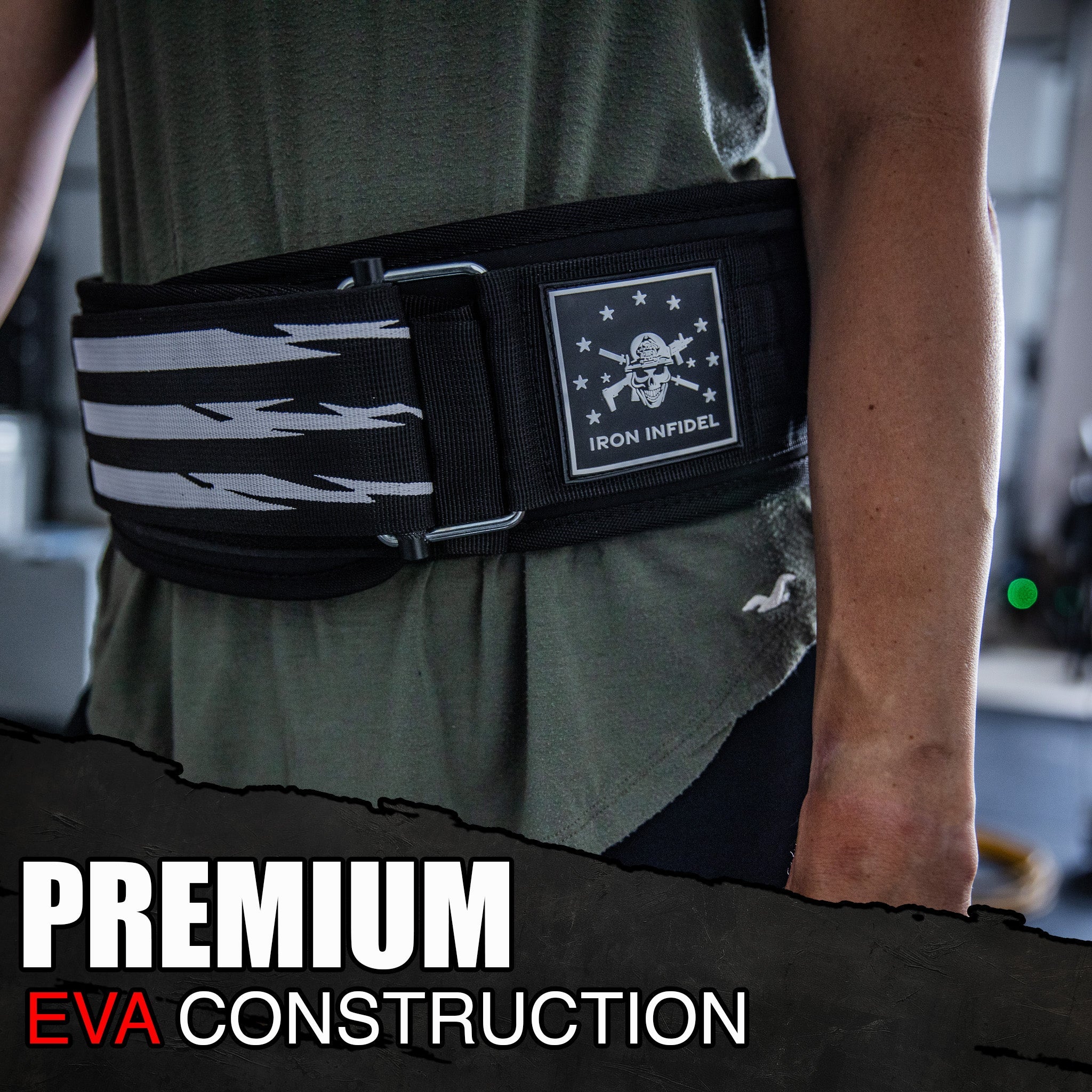Recon Belt: EVA Lifting Belt with Self-Locking Buckle - We The Collective